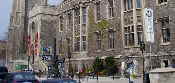 View of Hart House on the University of Toronto St. George Campus